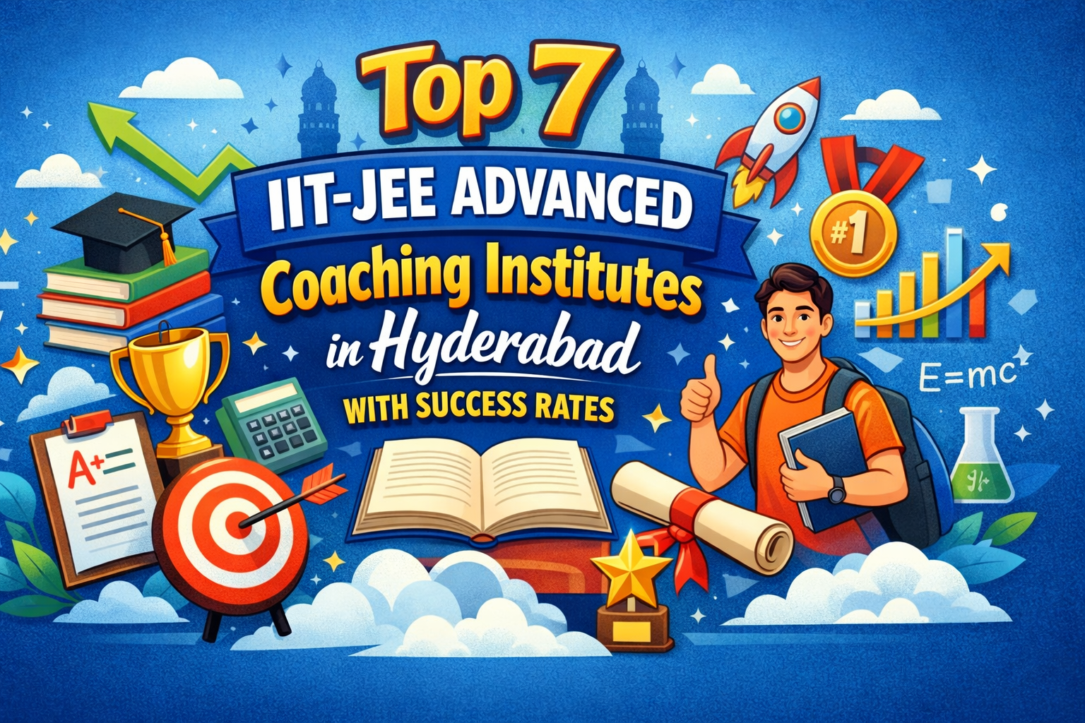 Best 7 IIT-JEE Advanced Coaching Institutes in Hyderabad (with Success Rates)